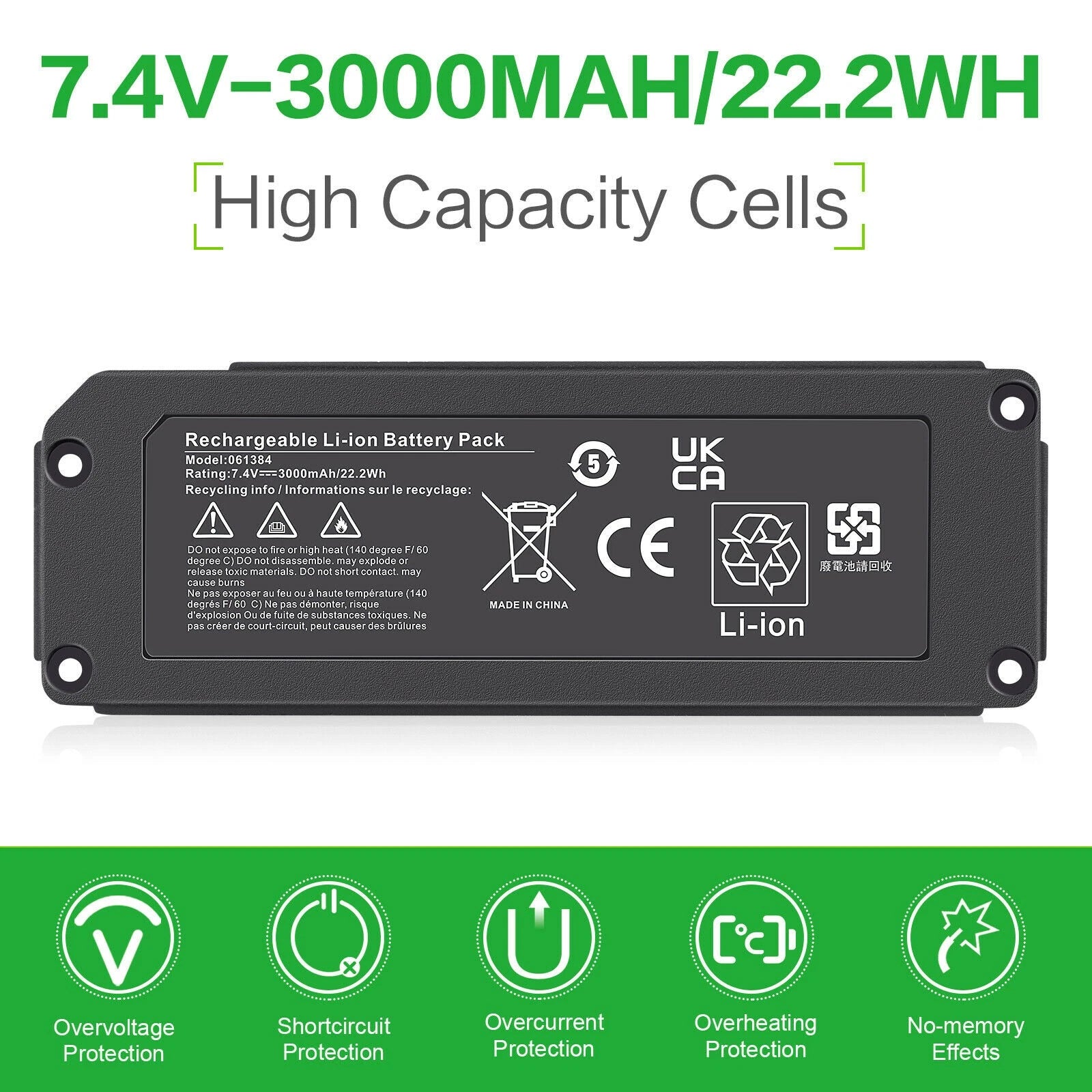 Battery For 061384 Bose SoundLink Mini Bluetooth Speaker one/Speaker I 22Wh