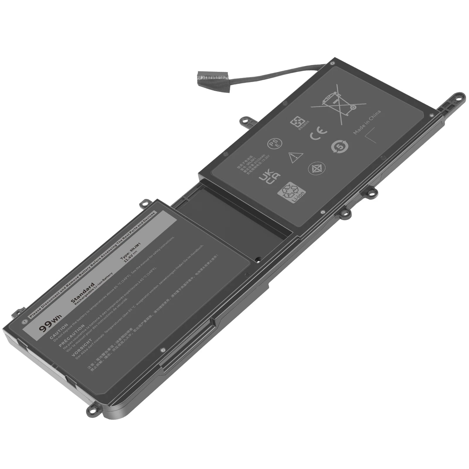 Battery For Dell Alienware 15 R3 17 R4 99Wh 11.4V MG2YH 01D82 9NJM1