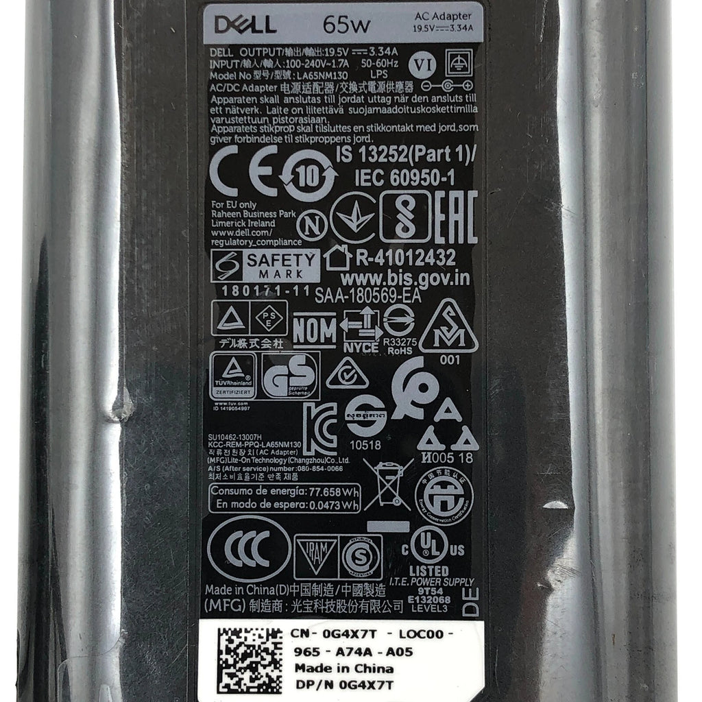 NEW Genuine Dell AC Adapter 65W Charger For Chromebook 11 CB1C13 2955U Laptop
