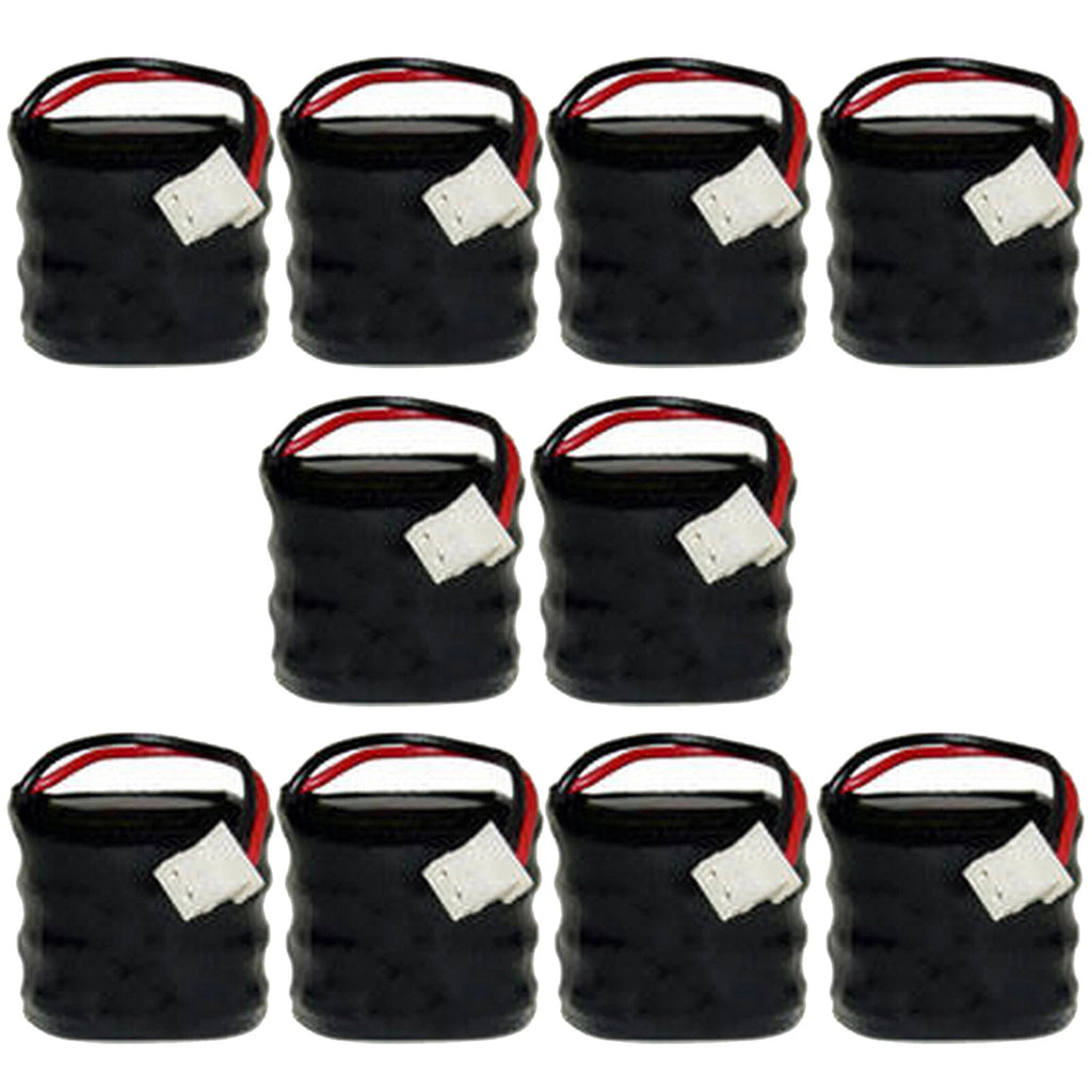 10x Exell 4/V150H-C 4.8V 150mAh NiMH Battery for Quick Check 150 200