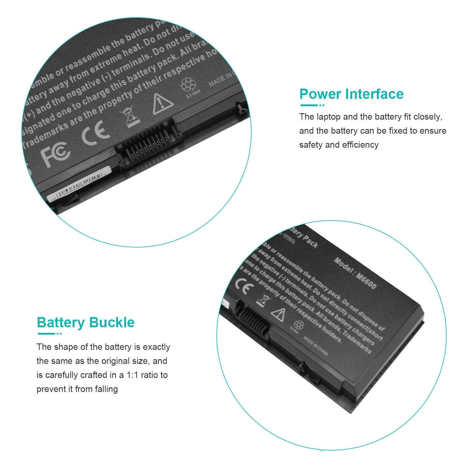 ??M6600 Battery For Dell Precision M4600 M4700 M6700 FV993 FJJ4W 312-1354 9 Cell
