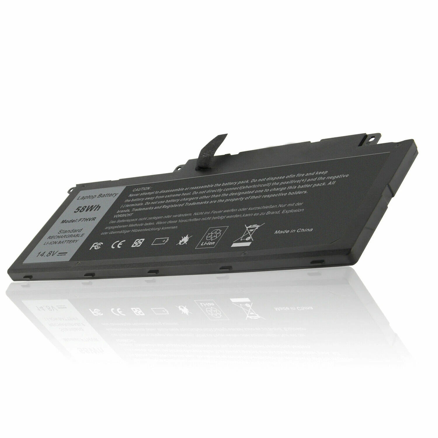 F7HVR Battery For Dell Inspiron 17 7000 7737 7746 14 15 15r 5545 58Wh PC