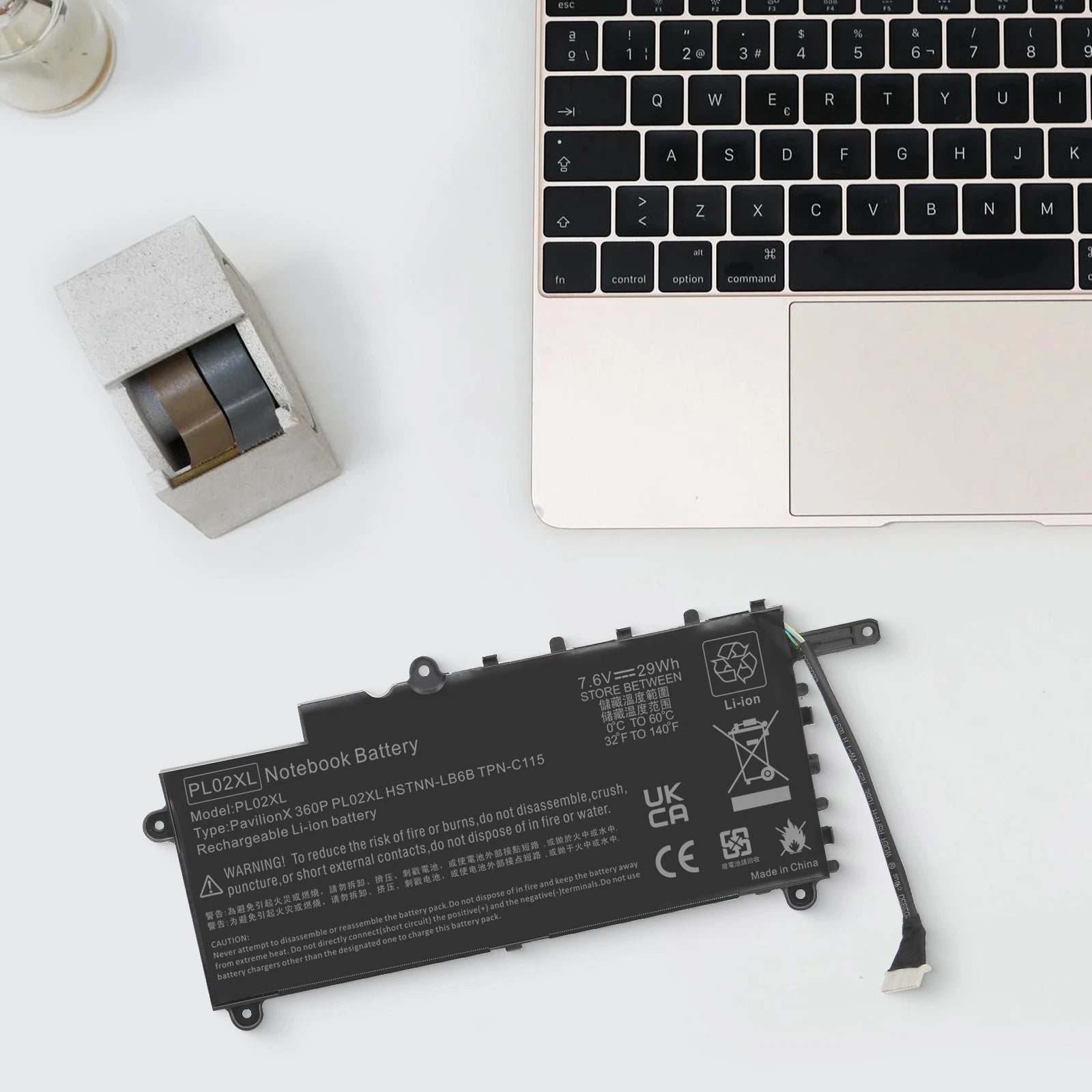 ??LOT PL02XL Battery For HP Pavilion 11-n x360 751681-231 751875-001 751681-421