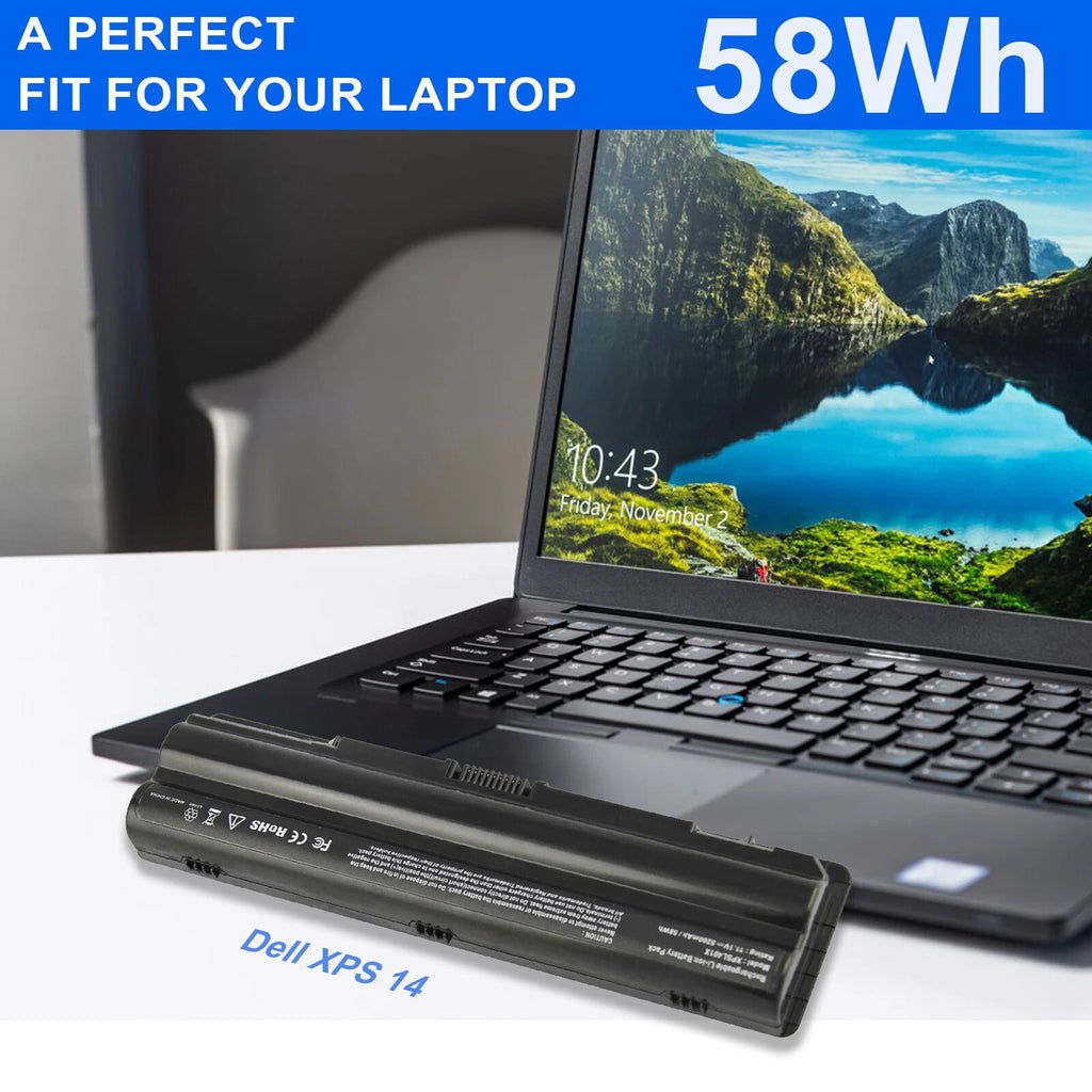 NEW Battery For Dell XPS 14 L401X 15 L501X L502X L701x L702x 15-1591 J70W7 JWPHF