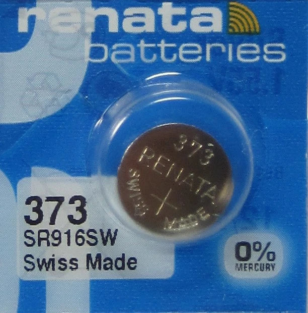 1 Renata Button Cell SR916SW 1.55V Watch Battery