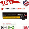 ?61++ Battery 01AV424 01AV452 for Lenovo ThinkPad T470 T480 T570 T580 P51s 72Wh