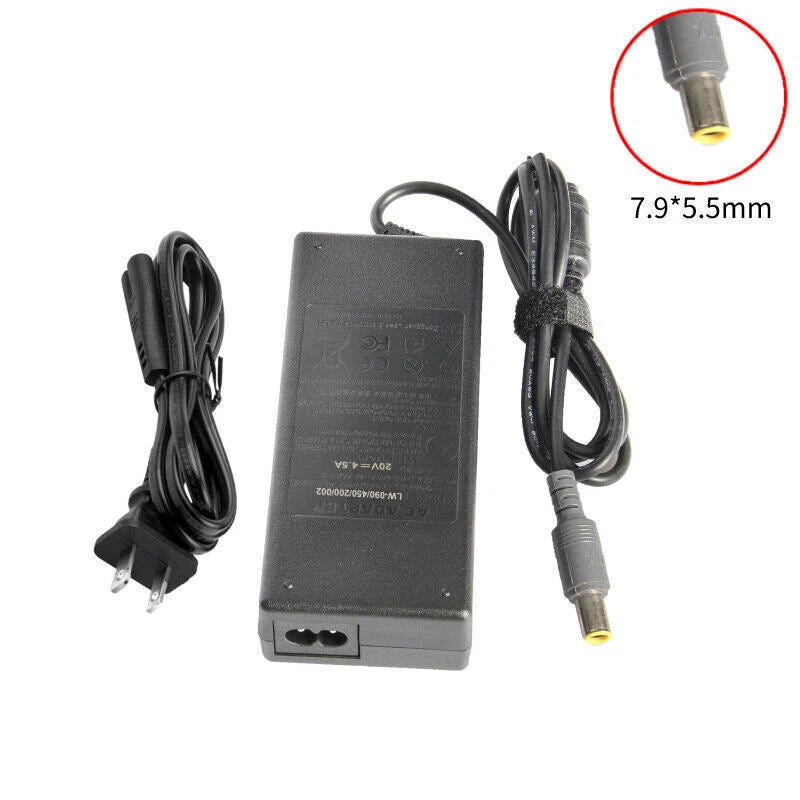USB Type C Round Adapter Charger For Lenovo IBM ThinkPad Chromebook Yoga Laptop