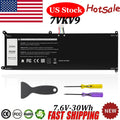 7VKV9 New Battery for Dell XPS 12 7000 7275 9250 Latitude 12 7275 Series 30Wh