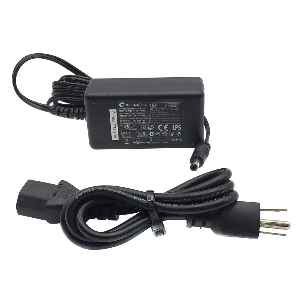 NEW Genuine GlobTek GT-21089-1509-T3 AC Adapter 9V 1.0A Power Supply