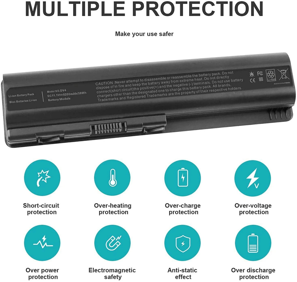 Battery/Charge 484170-001 for HP Compaq G50 G60 G70 G71 CQ40 CQ45 CQ60 CQ61 CQ70