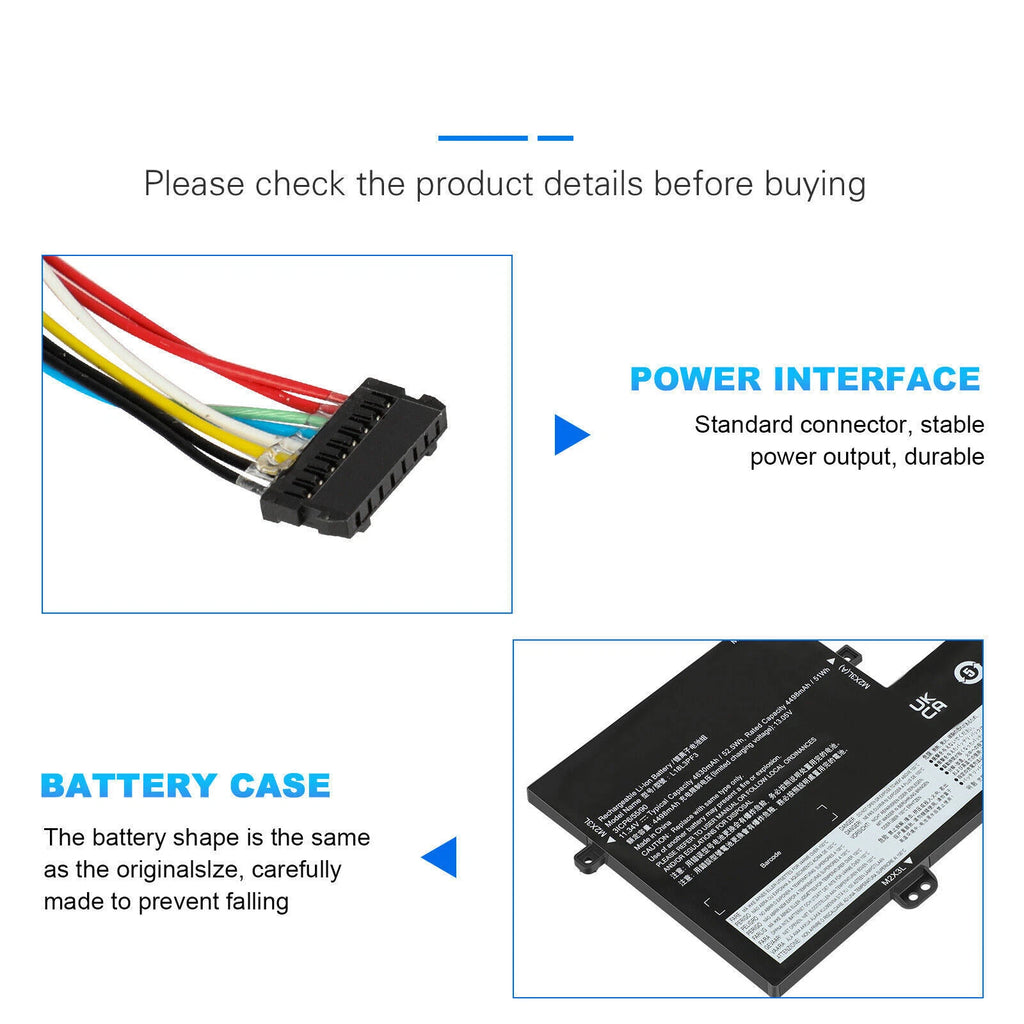 L18L3PF3 L18C3PF7 Battery For Lenovo Ideapad S340-14 S340-15 L18L3PF2 L18M3PF6