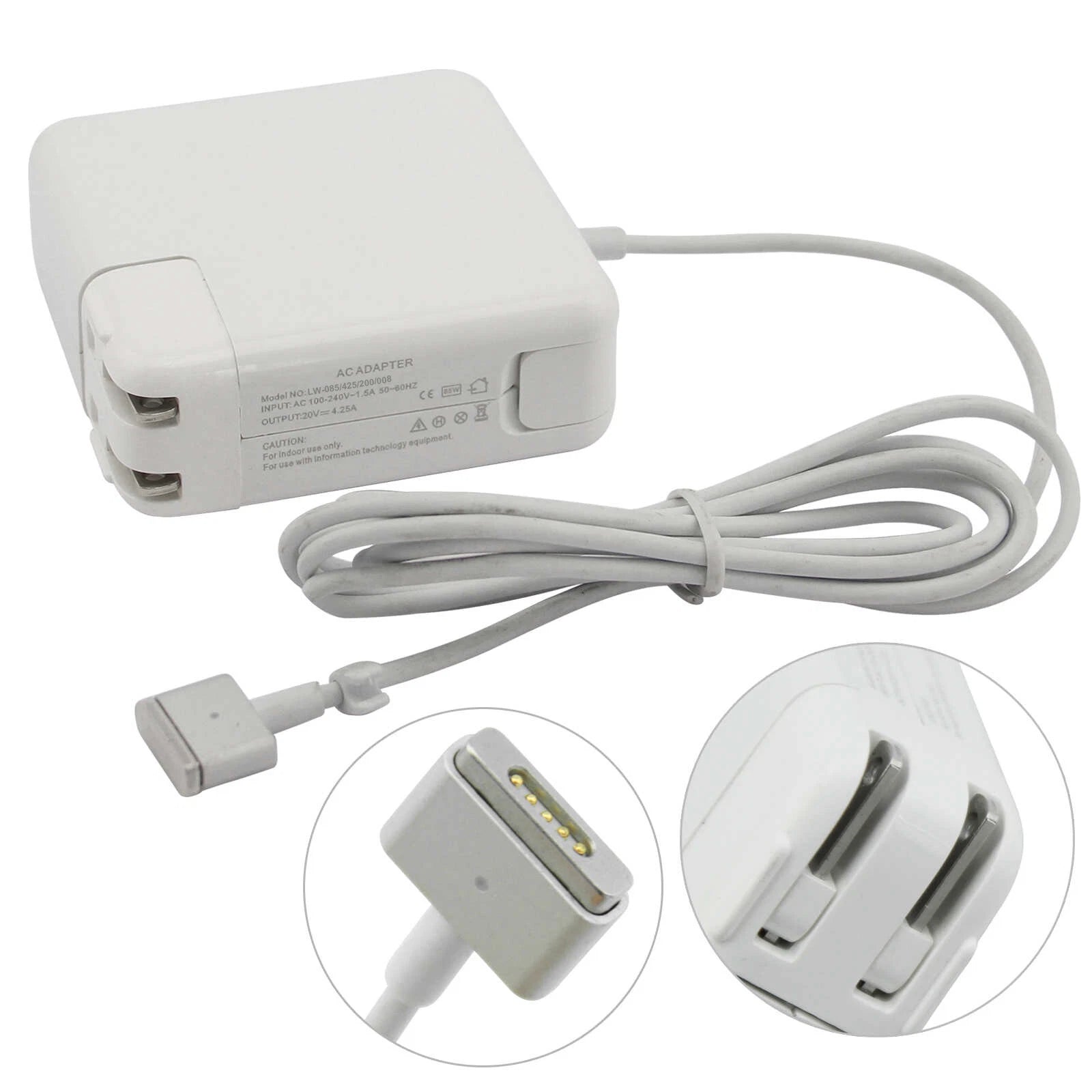85W MagSaf-2 Power Adapter Charger For apple MacBook Pro Retina A1424 A1398 US