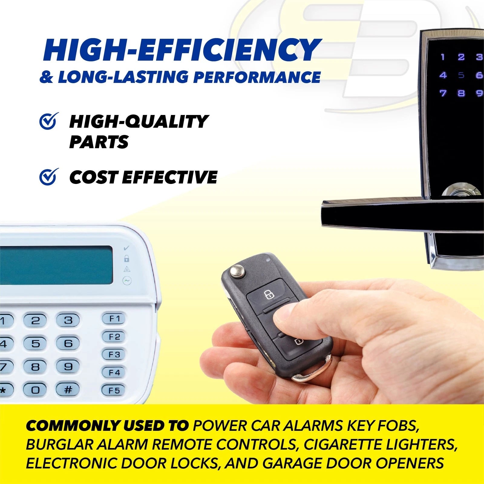 2x 5PK Exell EB-27A Alkaline 12V Battery Compatible With AG27 G27 MN27 L828