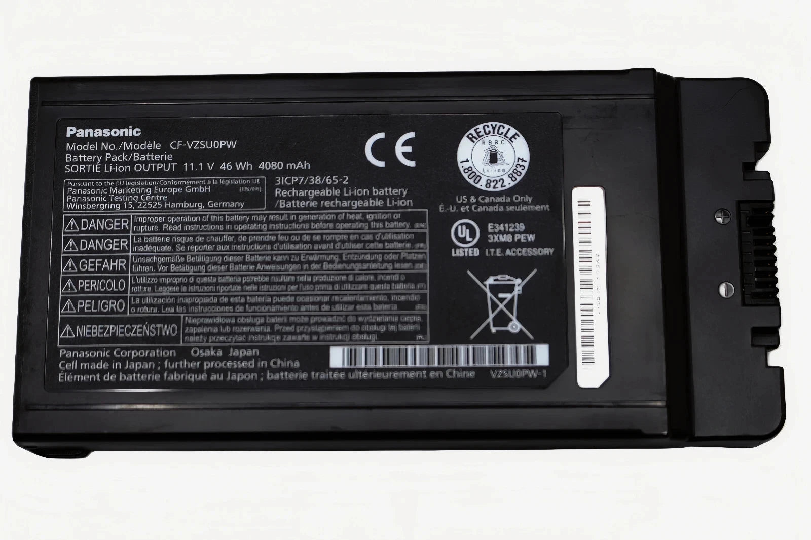 NEW Genuine 46Wh CF-54 CF-VZSU0PW Battery For Panasonic Toughbook CF-VZSU0PR