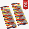 10 x Fresh New Panasonic CR2450 CR 2450 3v LITHIUM Coin Cell Battery Exp. 2035