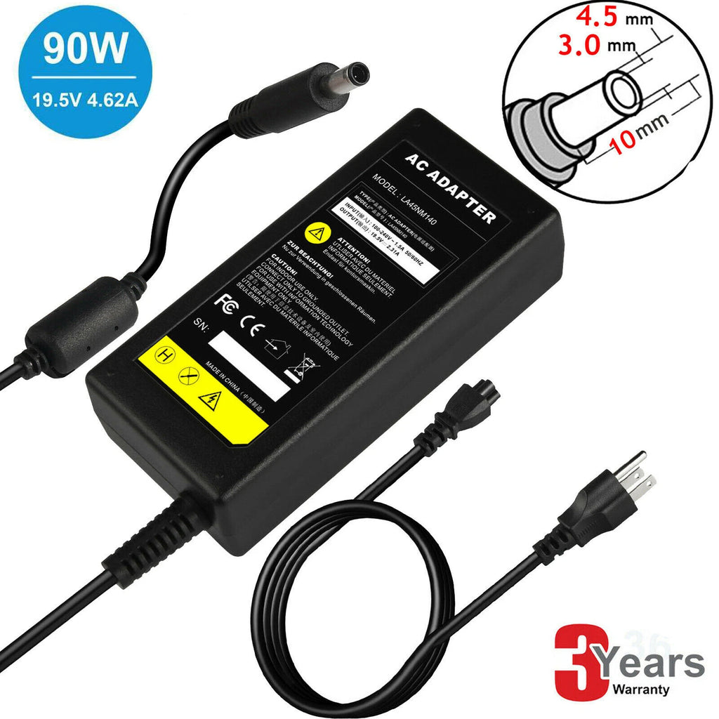 90W Laptop Charger for Dell Inspiron 15 5000 7000 3000 Series Adapter Power Cord