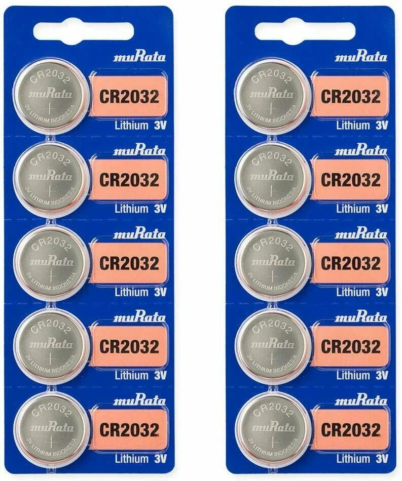 20 Packs Murata/Sony CR2032 2032 DL2032 3V Button Lithium Coin Battery EXP 2031