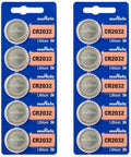 20 Packs Murata/Sony CR2032 2032 DL2032 3V Button Lithium Coin Battery EXP 2031