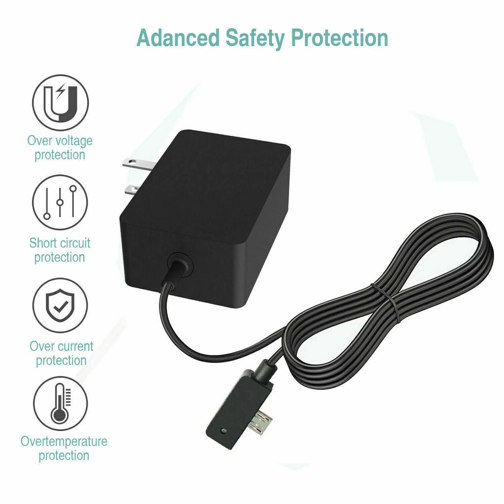 13W AC Adapter Charger For Microsoft Surface 3 1751 1623 1624 1645 Micro USB