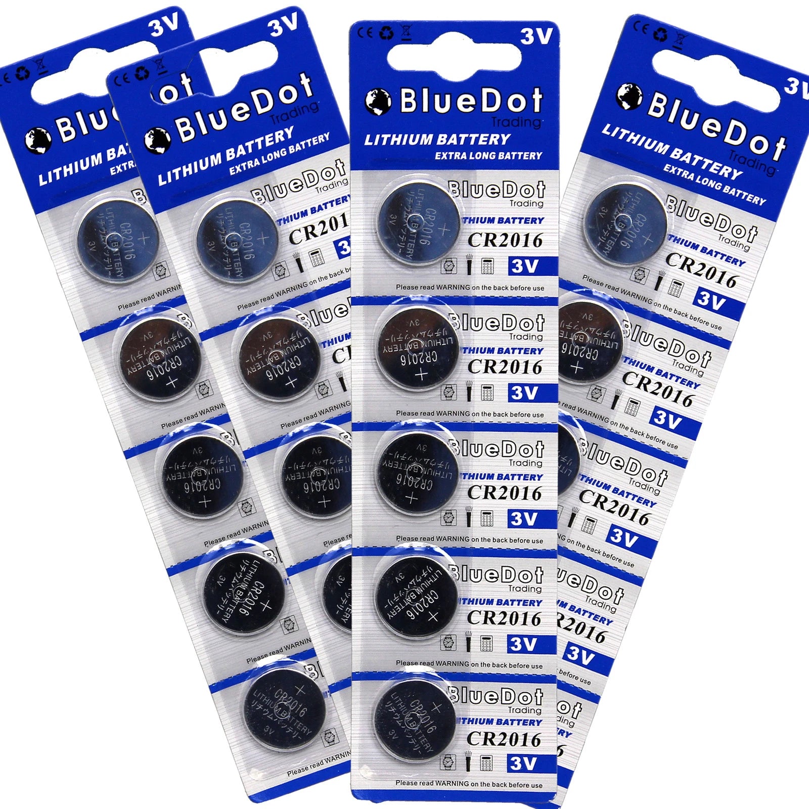 Qty 20 CR2016 DL2016 ECR2016 208-208 CR 2016 Lithium button cell circle battery