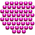 50 Pack Pink Submersible Waterproof Underwater Battery LED Tea Light Wedding