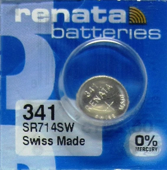 5 Renata Swiss Made SR714SW Watch Batteries