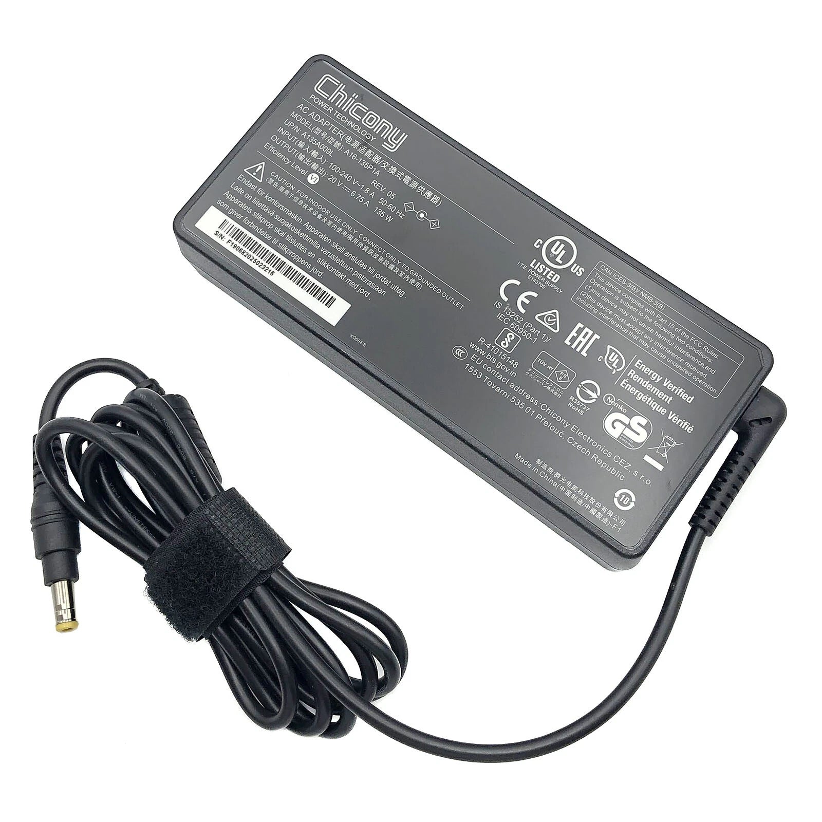 NEW Original Chicony Adapter for OWC Thunderbolt 3 Docking Station OWCTB3DK13PSG
