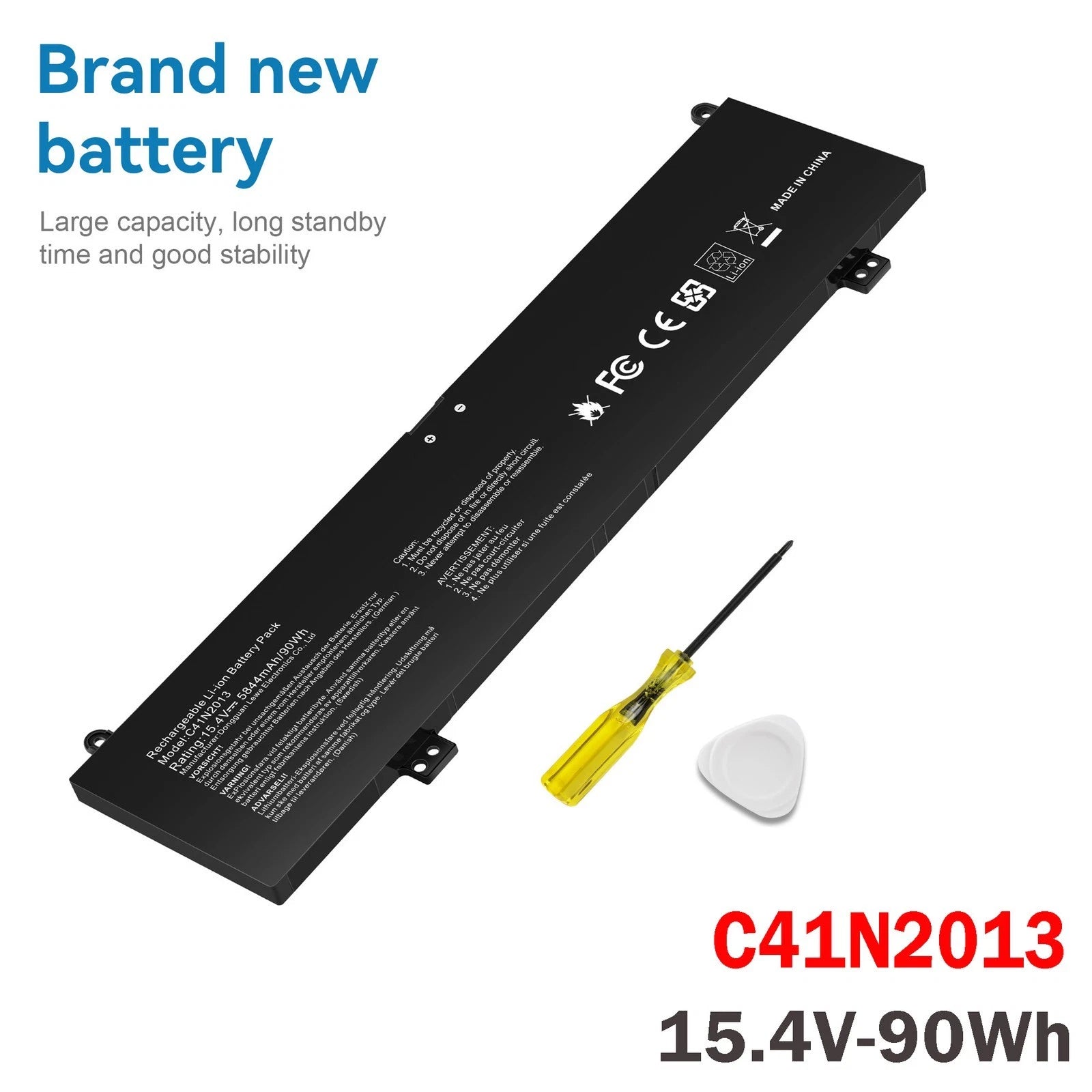C41N2013 C41N2013-1 Battery For ASUS ROG Strix SCAR 15 17 G733 G15 G513 G17 90Wh
