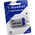 New 9 Volt 9v BlueDot Super Alkaline Battery For Cb Ham Radio Power Mics 6LR61