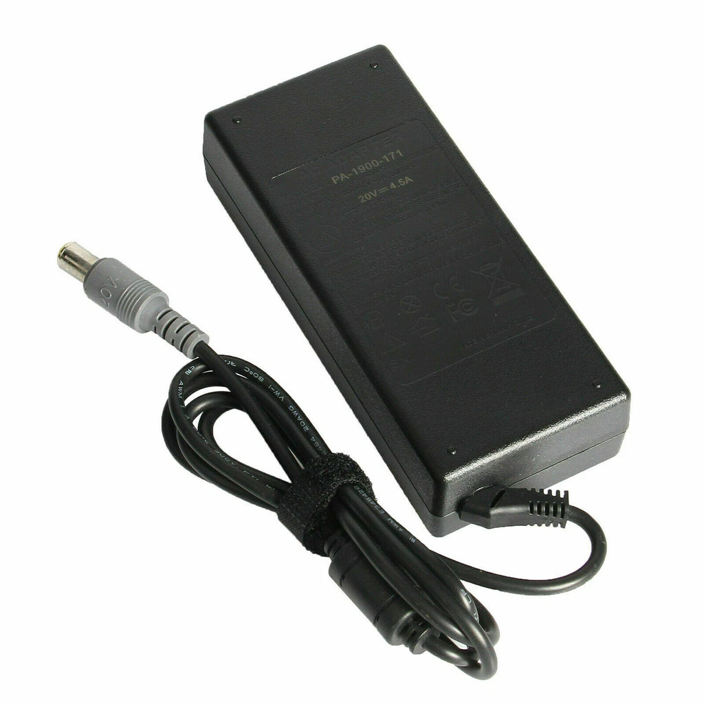90W power charger AC Adapter for IBM Lenovo ThinkPad T400 T410 T60 R61 + cord US