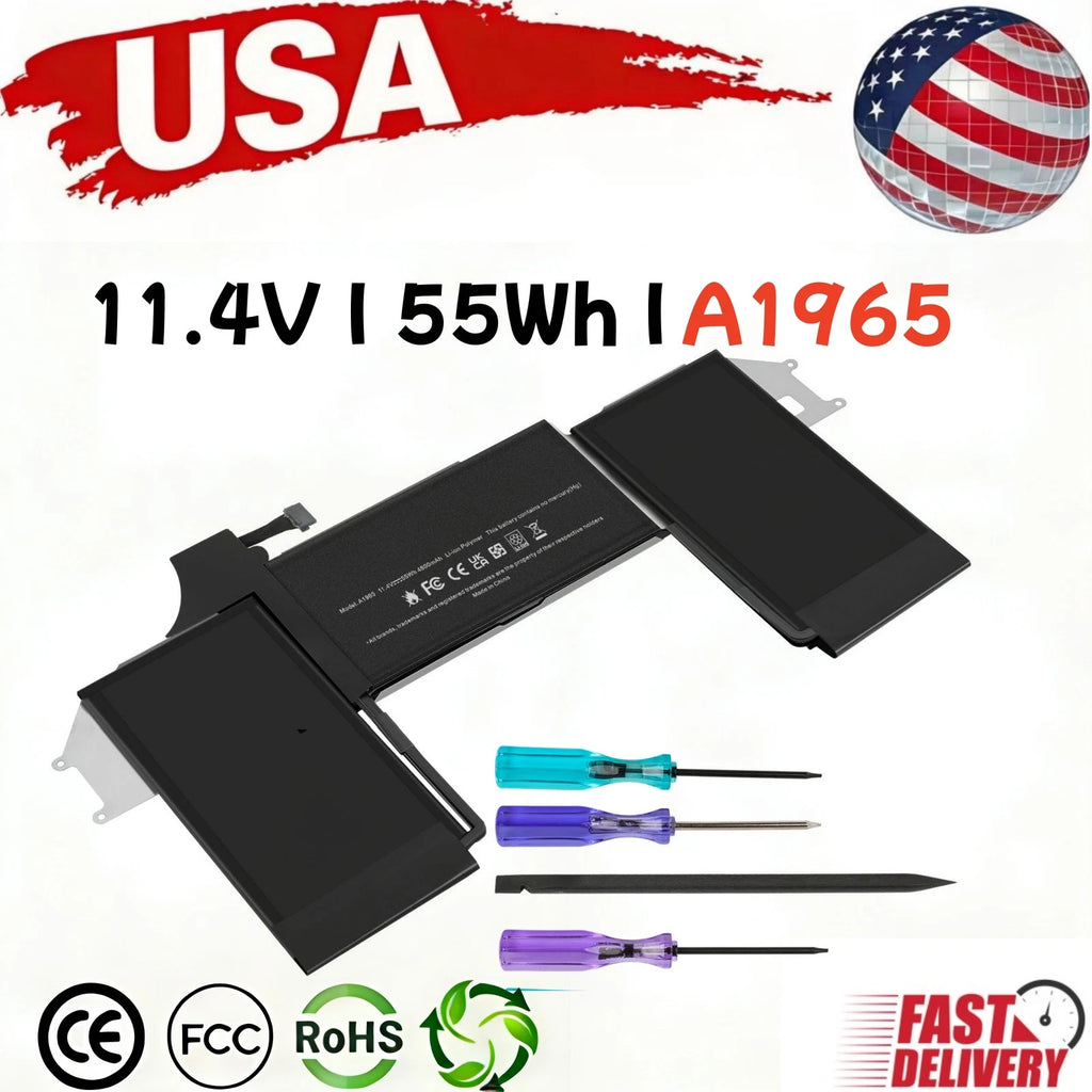 A1965 Laptop Battery For A1932 A2179 MacBook Air 13 inch 2018 2019 2020 Version