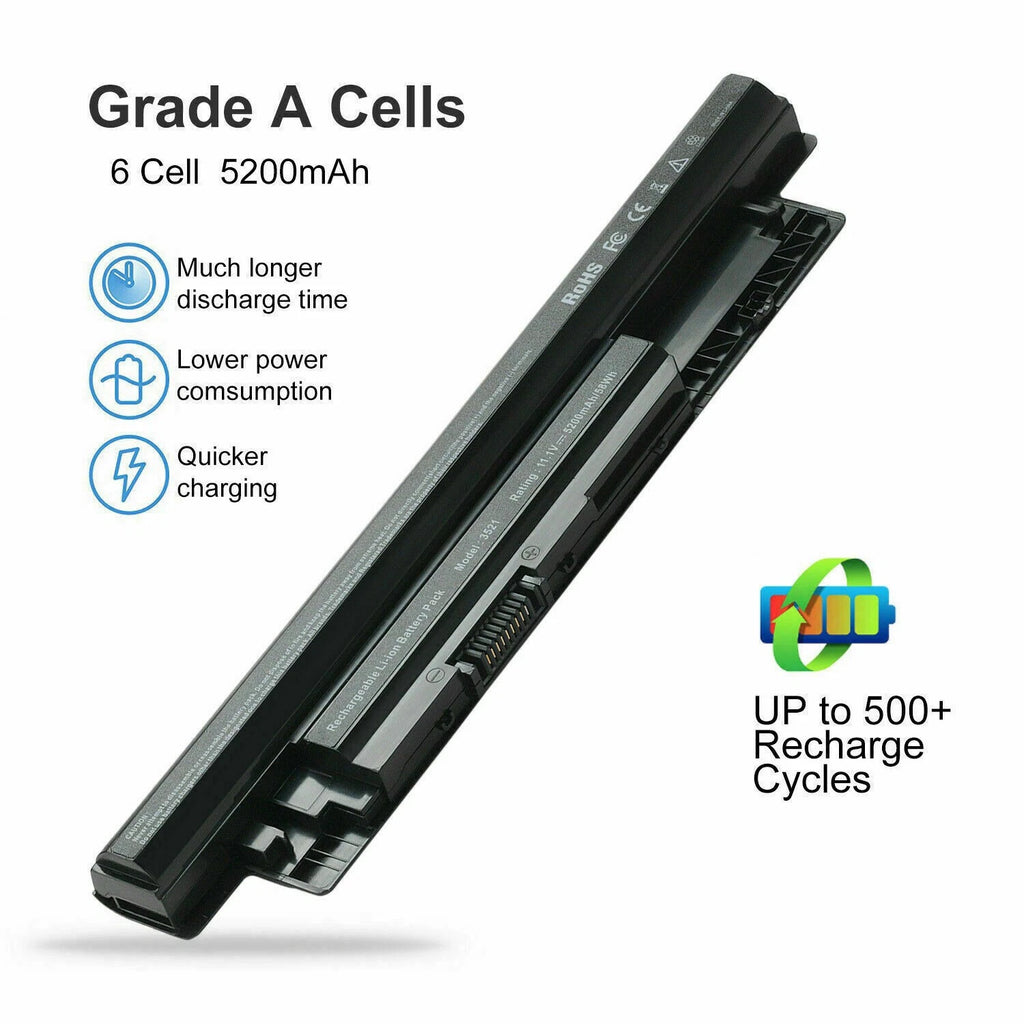 MR90Y XCMRD Battery For Dell Inspiron 3421 5421 15-3521 5521 3721 3737 3543 65WH