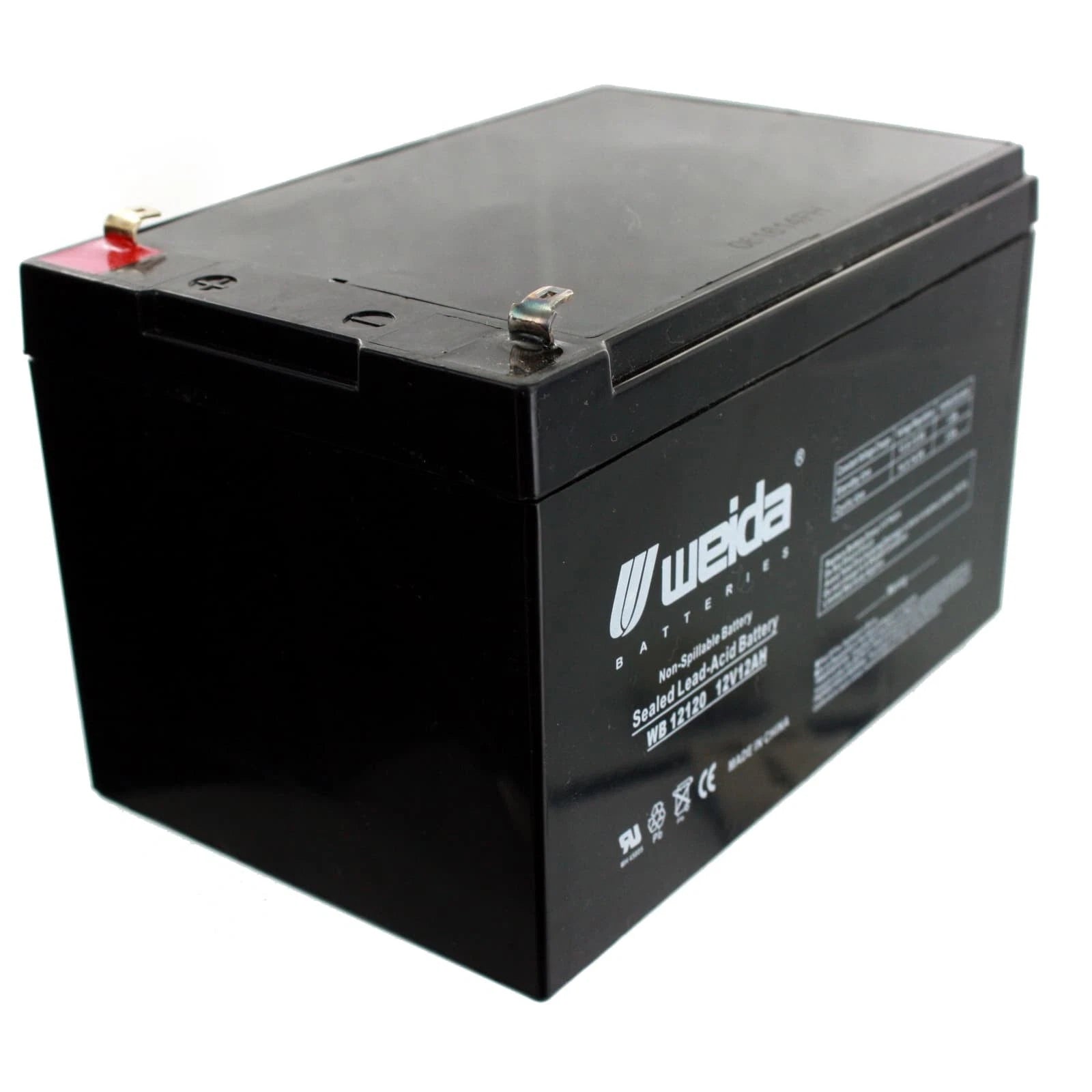 NEW 12V 12Ah SLA Battery WB12120F1 For UB12120, D5744, WKA12-12F2