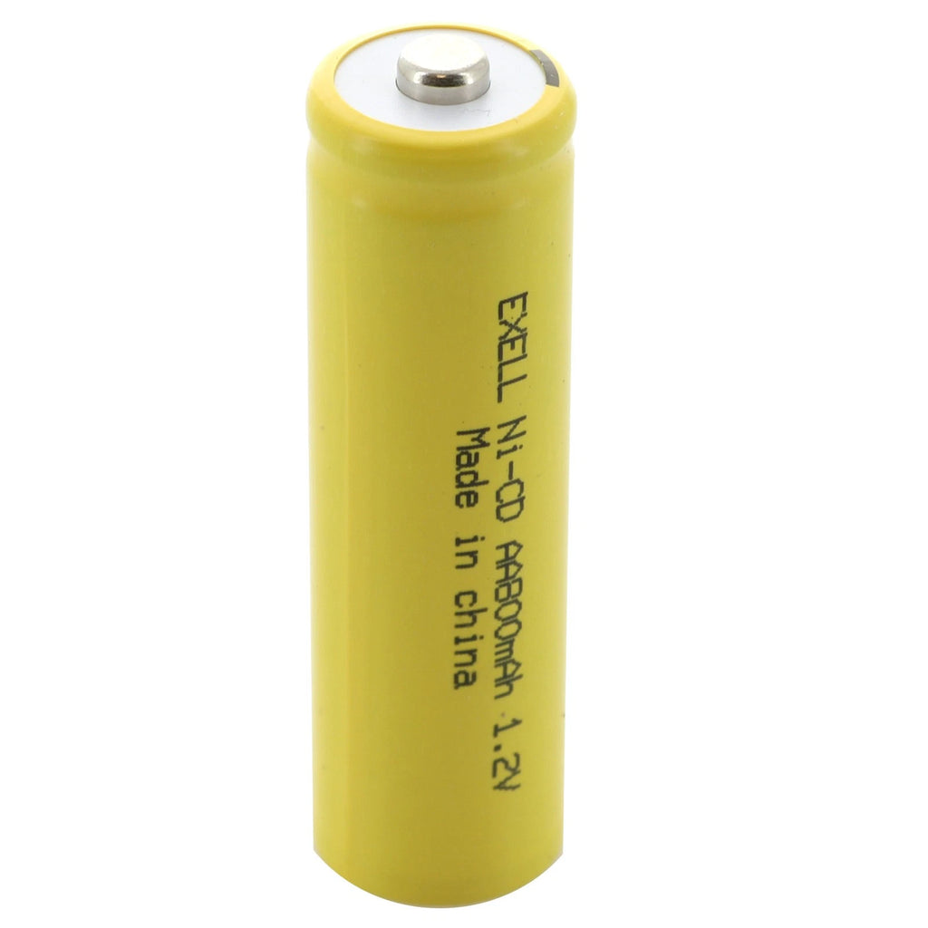 AA 1.2V 800mAh NiCd Rechargeable Button Top Assembly Cell Battery
