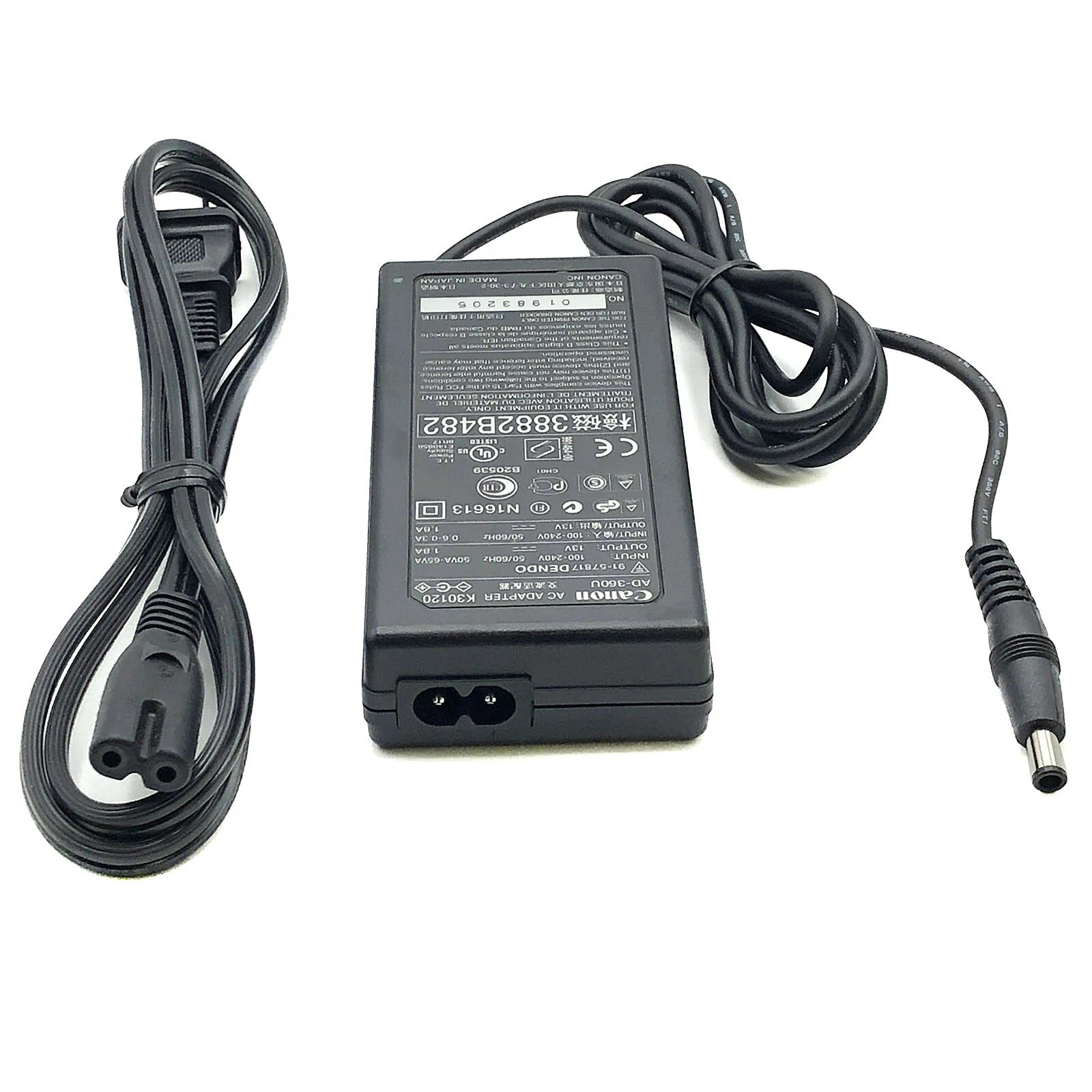NEW Genuine Canon AC/DC Adapter for MK1500 MK2500 Cable ID Printers OEM