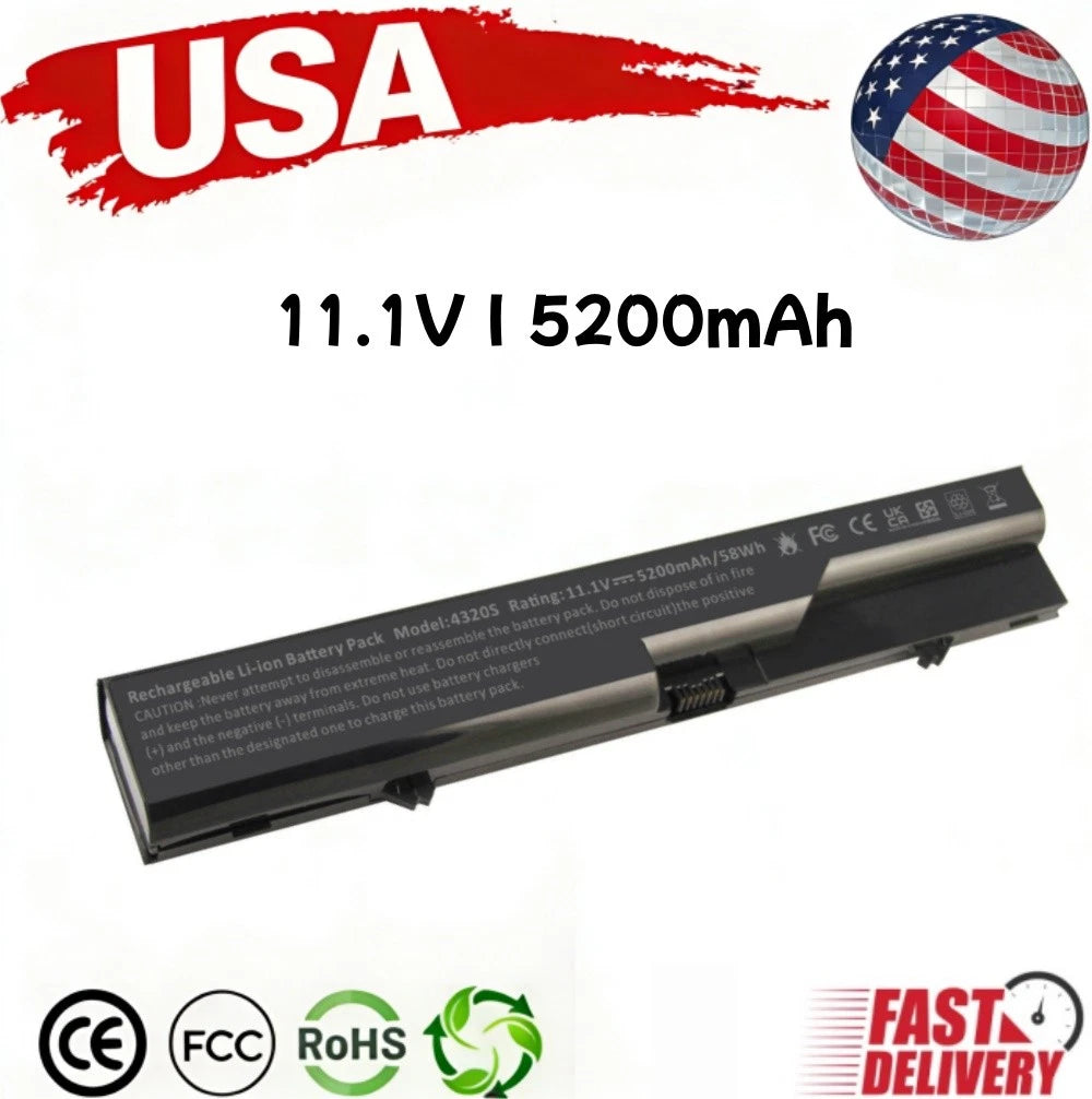 ?Battery PH06 for HP ProBook 4000 4320s 593572-001 4321s 4320t 4420s 420 5200mAh