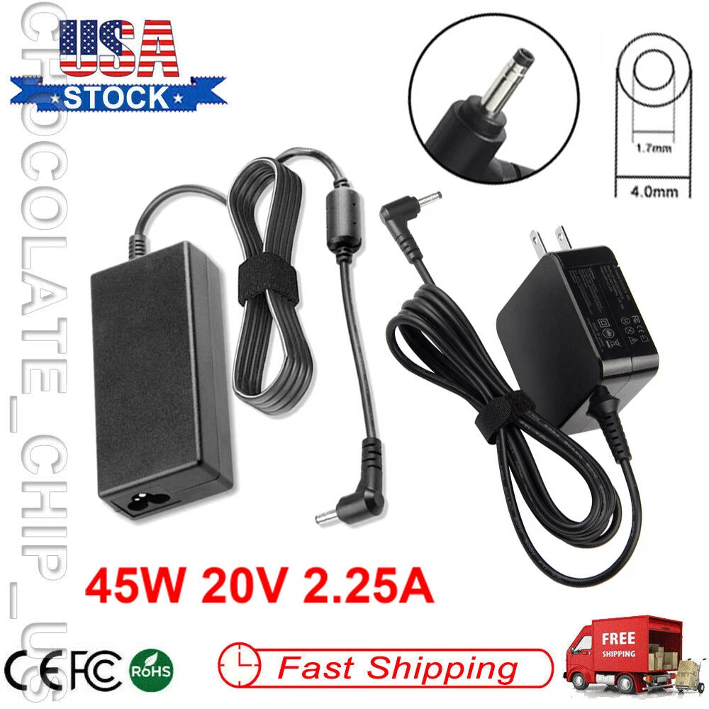 45W AC Adapter Charger for Lenovo IdeaPad Flex 4 1470 1580 1130 Flex 5 1570 1470