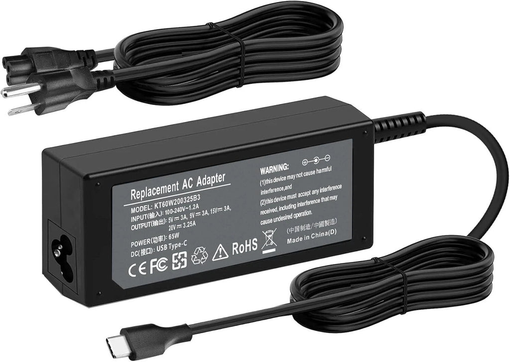 65W USB-C Blue Charger for HP ProBook 440 G11, 445 G11, 450 G10, 460 G11 Laptop