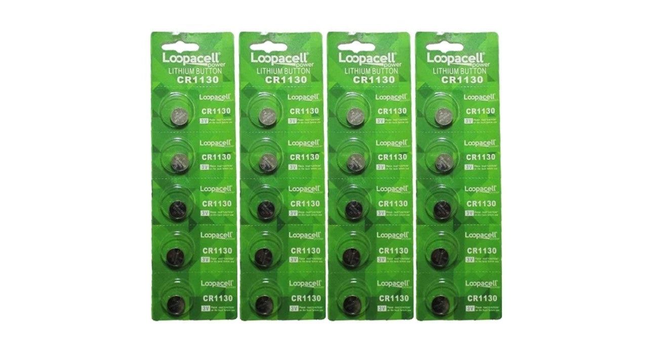 20 piece CR1130 1130 DL1130 BR1130 High Quality 3V Lithium battery Loopacell