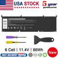 86Wh 69KF2 Battery for Dell XPS 15 9500 9510 9520 Precision 5550 5560