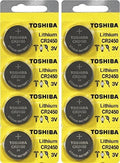 8 Toshiba CR2450 2450 3 Volt Lithium Coin 3V Batteries