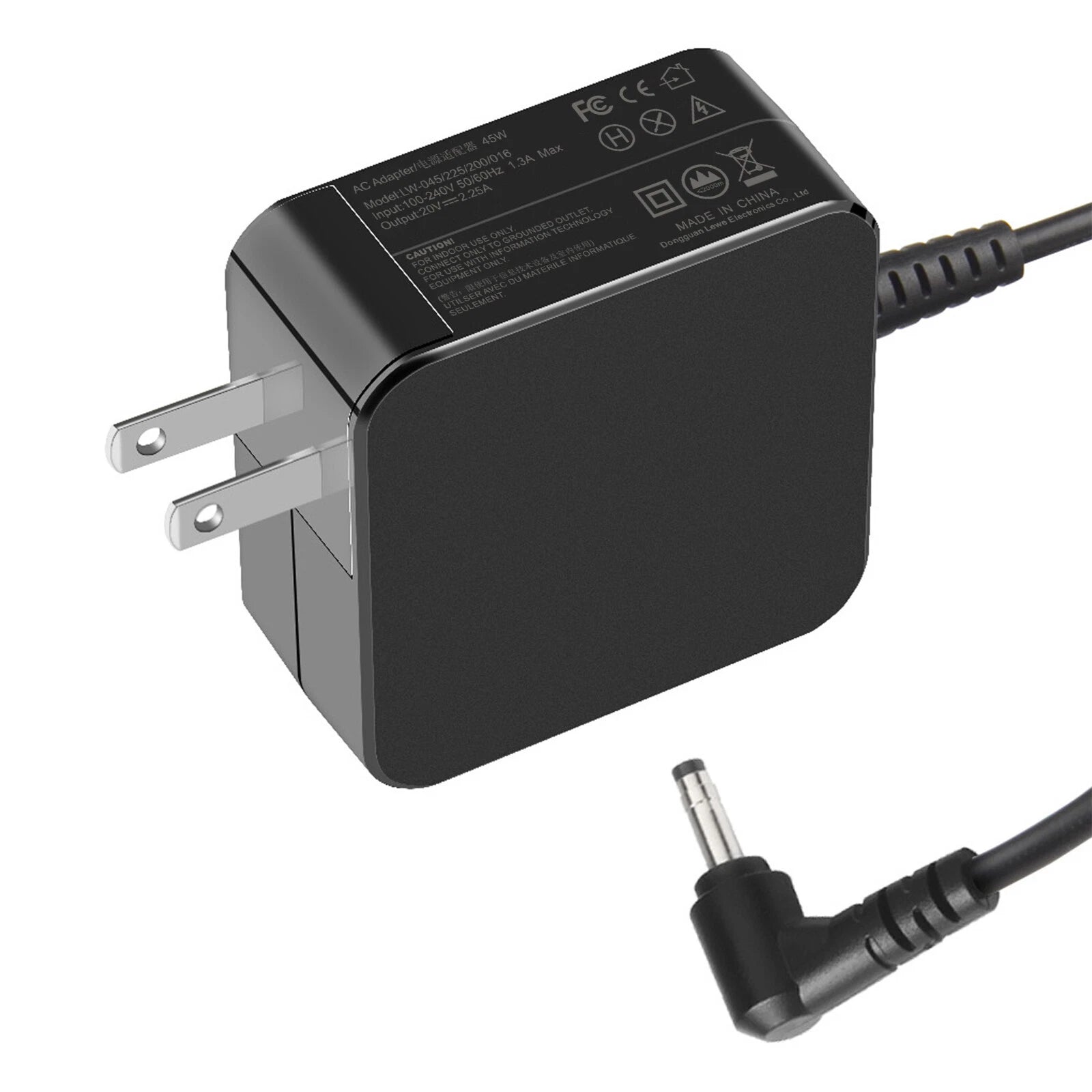 New For Lenovo IdeaPad 3 15" 15IML05 AC Wall Charger Power Adapter 45W