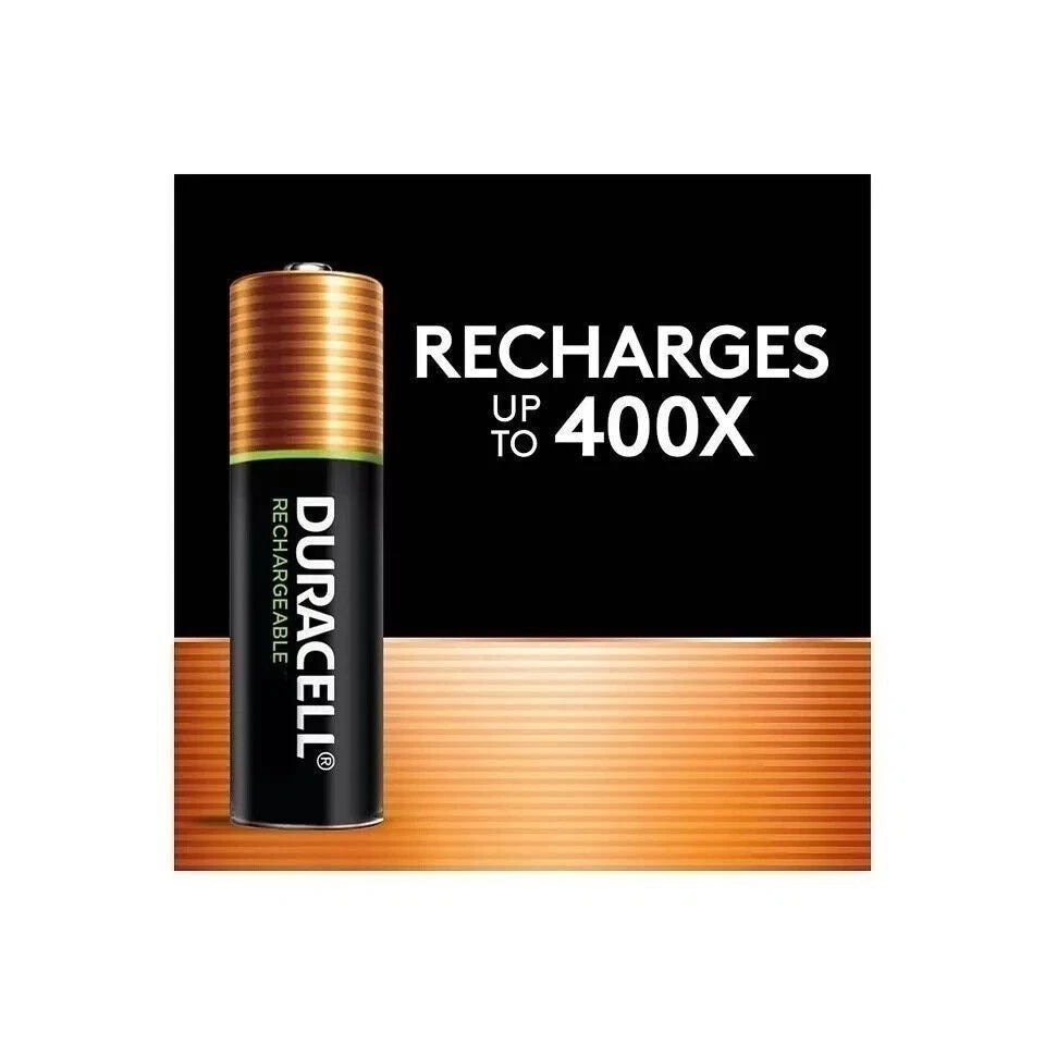 Duracell Rechargeable NiMH Batteries with Duralock Power Preserve Technology AA