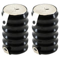 2x 6/CP300H-TABS 7.2V 300mAh NiMH Battery w/TABS For MBU,Timer, Senor, Metering