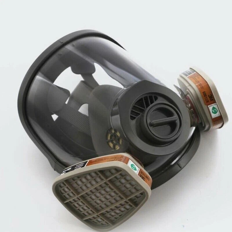 15 in 1 Full Face Gas Mask Facepiece Respirator For Chemical Painting Spraying