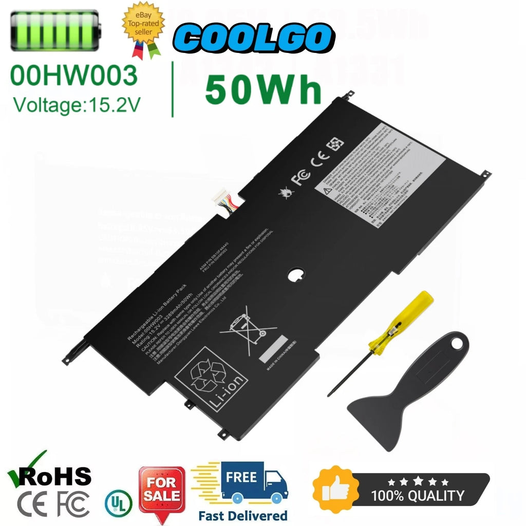 ? 00HW002 00HW003 Laptop Battery For Lenovo ThinkPad X1 Carbon Gen 3 Series 2015
