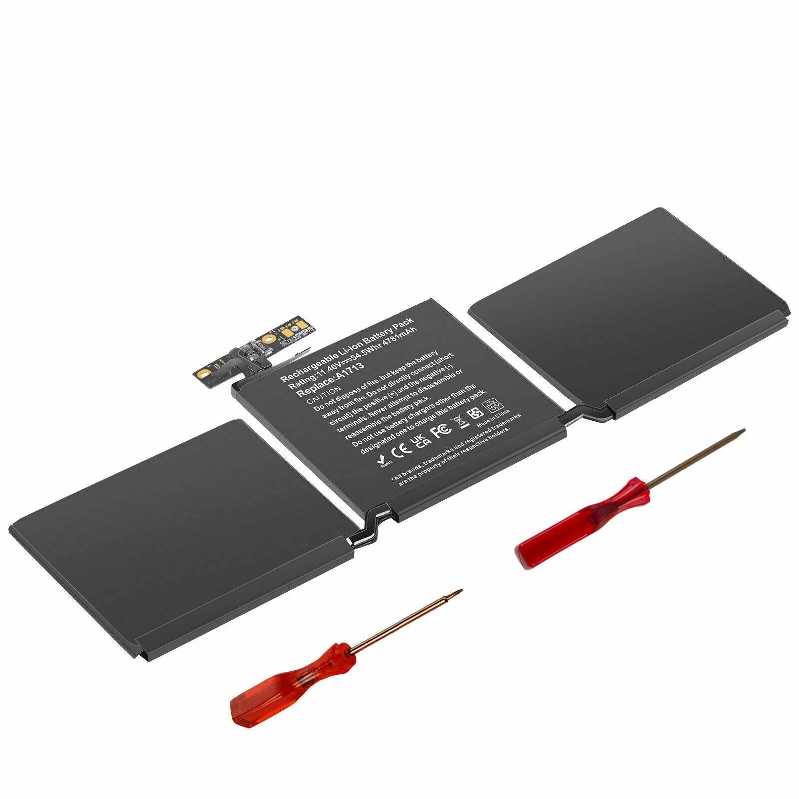 ?A1713 A1708 Battery/Charger For MacBook Pro 13" Late 2016 Mid 2017 EMC 2978