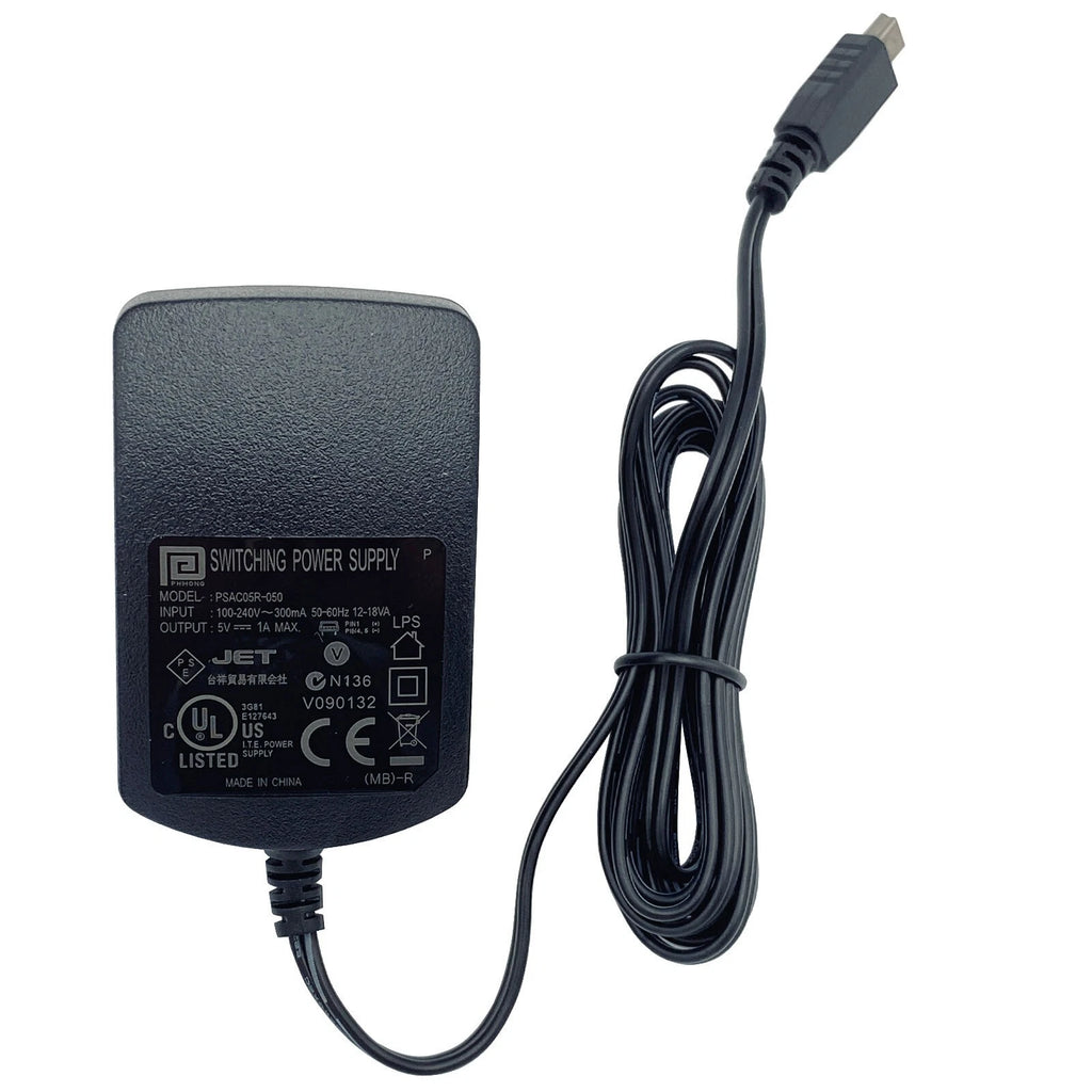 NEW Original Phihong AC Adapter PSAC05R-050 Charger 5V 1A 5W Mini-USB
