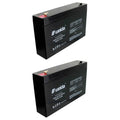 NEW 2PC 6V 7Ah SLA Battery WB670 SLA For UB670, PS670, D5734