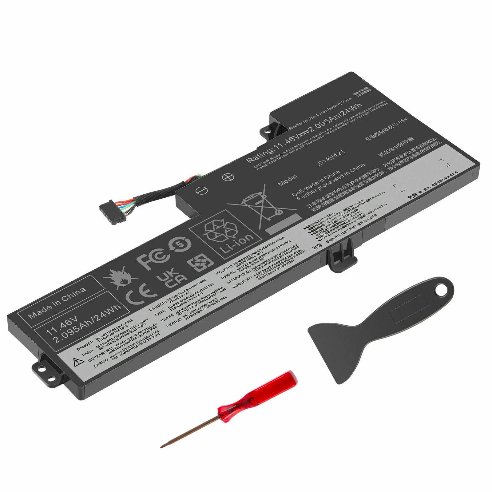01AV421 Battery for Lenovo ThinkPad T470 T480 A475 A485 TP25 01AV421 01AV419